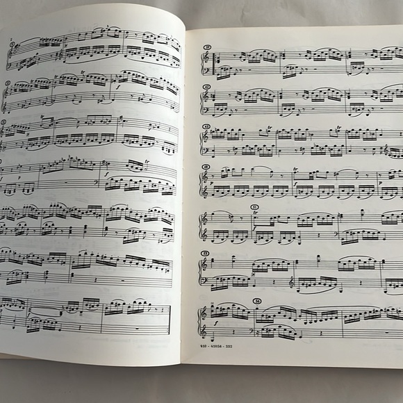 1960 W.A. Mozart Sonatas & Fantasies for Piano Nathan Broder BOOK Vintage Music - Picture 7 of 17